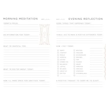 Gratitude Reflection Journal for Daily Mindfulness