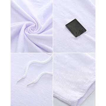 Lexiart Mens Fashion Athletic Hoodies Sport Sweatshirt Solid Color Fleece Pullover White M