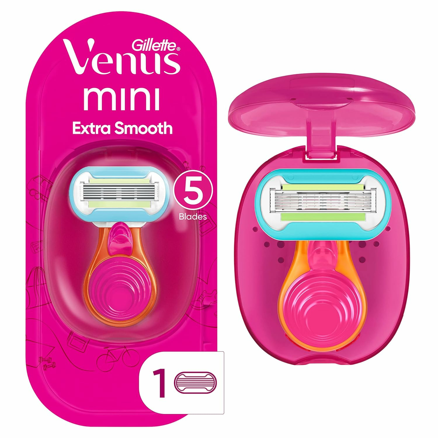 Gillette Venus Travel Razor for Women - Smooth Shave