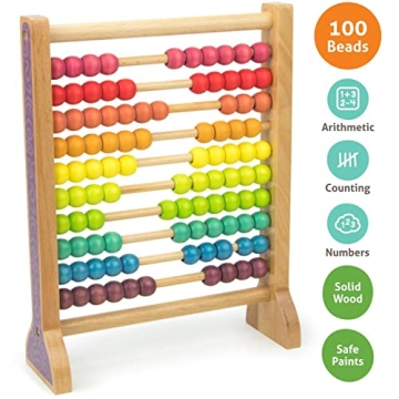 Imagination Generation Wooden Abacus Classic Educational Toy