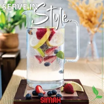 Simax 64 Ounce Glass Pitcher - Elegant and Durable
