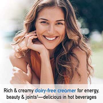 Garden of Life Grass Fed Collagen Creamer Powder - Vanilla, 12 Servings, Collagen Powder for Coffee ...