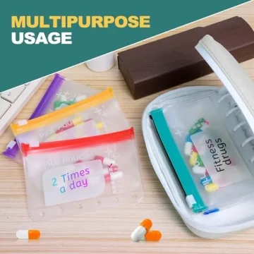 A7-L Waterproof Pill Organizer Set - Stylish & Practical