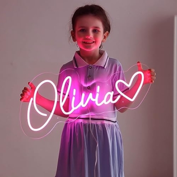 Custom Neon Sign for Kids Decor and Gifts