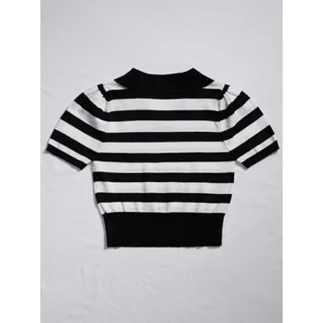 Shop Trendy Verdusa Goth Striped Shirt for Women