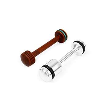 Improved Racing GM Gen III & IV LS Billet Rear Passage Plug Oil Diverter Barbell