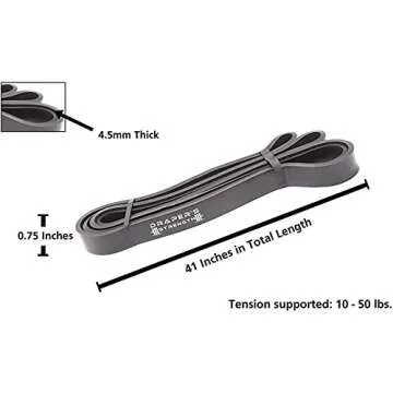 DRAPER'S STRENGTH Resistance Bands for Powerlifting Workout