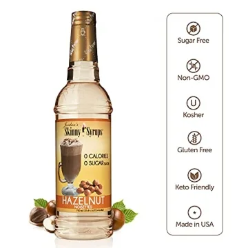 Jordan's Skinny Hazelnut Syrup - Sugar Free Delight