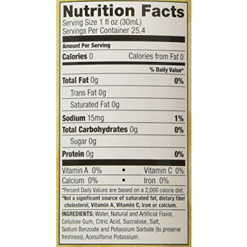 Jordan's Skinny Hazelnut Syrup - Sugar Free Delight