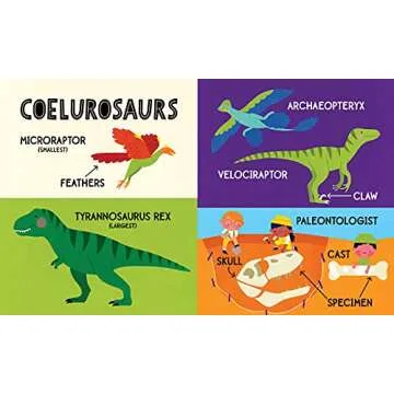 My First 100 Dinosaur Words for STEM Baby Learning