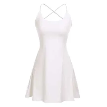 ABOCIW Tennis Dress - Lace Up Athletic Wear for Women