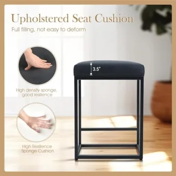 Sophia & William 24" Bar Stools Set of 2 for Kitchen