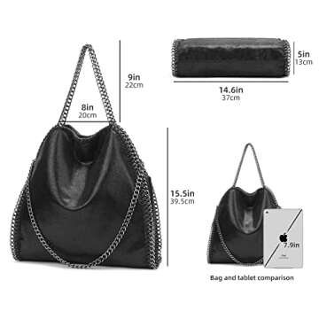 Stylish and Spacious Work Tote Bag for Women - Perfect for Everyday Use