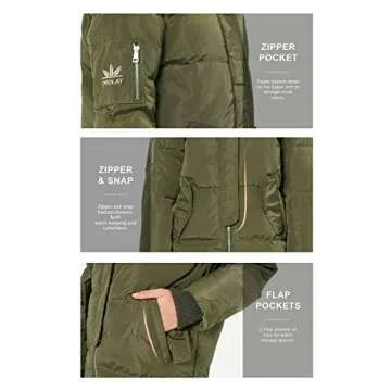 Orolay Plus Size Down Jacket for Women Stylish Warmth