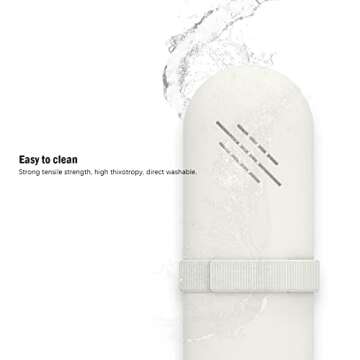 SAIMON Travel Makeup Brush Holder - Stylish Organizer Bag