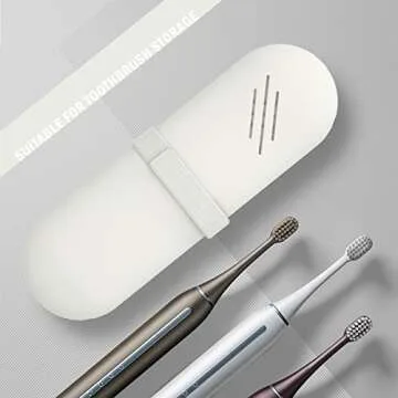 SAIMON Travel Makeup Brush Holder - Stylish Organizer Bag