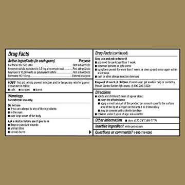 GoodSense Maximum Strength Triple Antibiotic Ointment plus Pain Relief, Soothes Painful Cuts, Scrapes, and Burns, While Preventing Infection, 1 Ounce