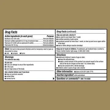 GoodSense Maximum Strength Triple Antibiotic Ointment plus Pain Relief, Soothes Painful Cuts, Scrapes, and Burns, While Preventing Infection, 1 Ounce