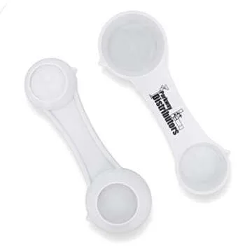 Lye (Sodium Hydroxide) for Soap Making 2lbs, 3-Pack with 4-Way Measuring Spoon