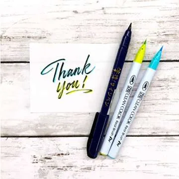 Kuretake HIKKEI! SIGN PEN Fine Brush Pen for Artists