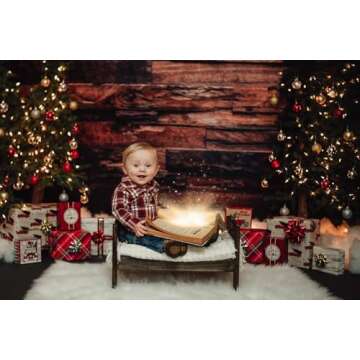 Kate 7x5ft Wood Photography Backdrop Vintage Brown Retro Shiplap Photo Party Background Rustic Backdrop for Photography