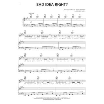 Olivia Rodrigo - Guts: Piano/Vocal/Guitar Songbook