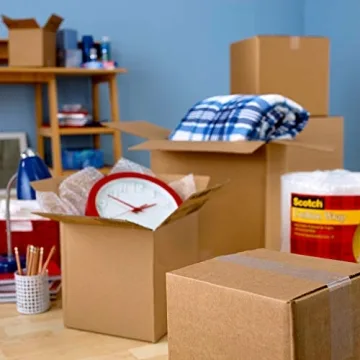 Scotch Sure Start Packing Tape Clear Quiet Unwind Easy Start