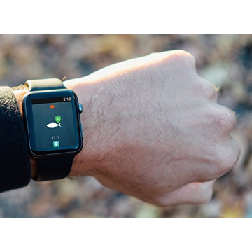 Reelsonar Portable Fish Finder Accurate Fish Depth Finder with Depth Range of 135 feet 10+ Hours Battery Life with iOS & Android App Wireless