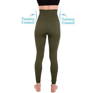 Homma Women's Compression Leggings for Postpartum Support