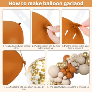 Amandir Balloon Garland Kit for Baby Shower and Parties