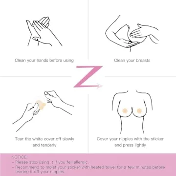 QueenVibes Nipple Covers - Discreet Comfort & Coverage