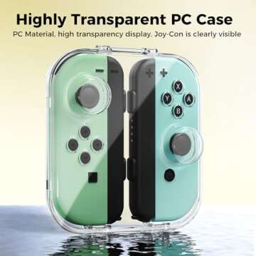 IINE Mini Storage Case for Joy-Con - Portable Protective Box