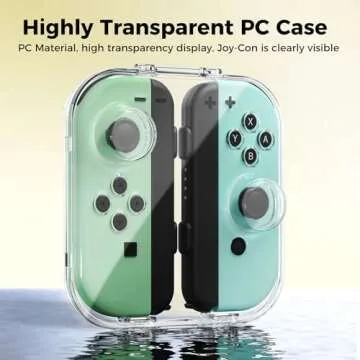 IINE Mini Storage Case for Joy-Con - Portable Protective Box