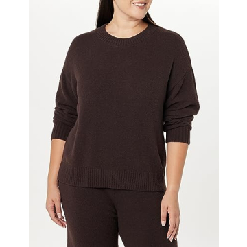 The Drop Women's Carter Super Soft Essential Crewneck