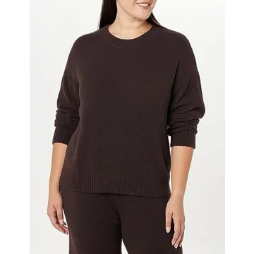 The Drop Women's Carter Super Soft Essential Crewneck