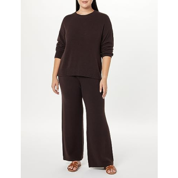 The Drop Women's Carter Super Soft Essential Crewneck