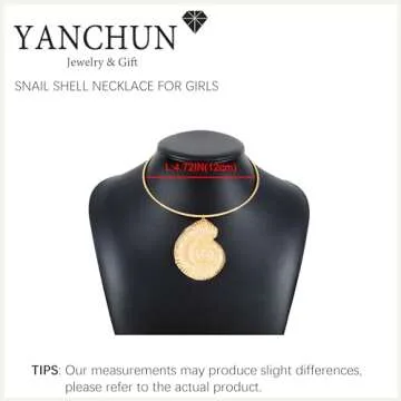 Trendy YANCHUN Shell Necklace for Summer Elegance