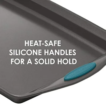 Rachael Ray Yum-o! Nonstick 9 Inch Loaf Pan with Grippy Handles