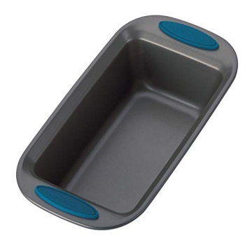 Rachael Ray Yum-o! Nonstick 9 Inch Loaf Pan with Grippy Handles