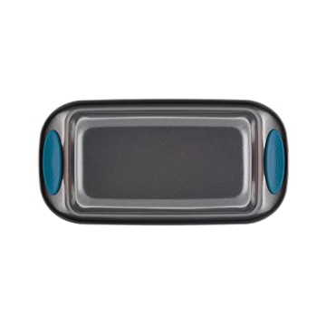 Rachael Ray Yum-o! Nonstick 9 Inch Loaf Pan with Grippy Handles