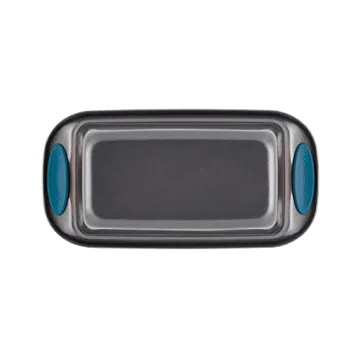 Rachael Ray Yum-o! Nonstick 9 Inch Loaf Pan with Grippy Handles