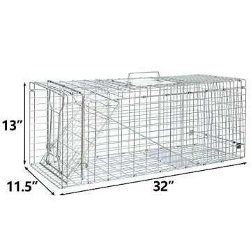 ANT MARCH Live Animal Cage Trap for Safe Wildlife Control