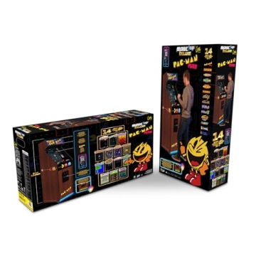 Arcade1Up PAC-Man Plus Deluxe Arcade Machine 14 Classic Games