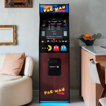 Arcade1Up PAC-Man Plus Deluxe Arcade Machine 14 Classic Games