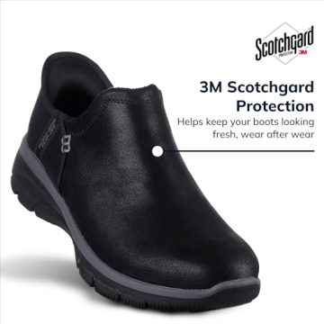 Skechers Women's Hands Free Slip-ins Ankle Boot for Comfort