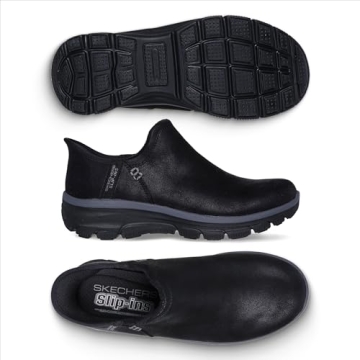 Skechers Women's Hands Free Slip-ins Ankle Boot for Comfort