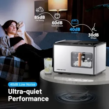 Nugget Ice Maker for Chewy Ice and Easy Use