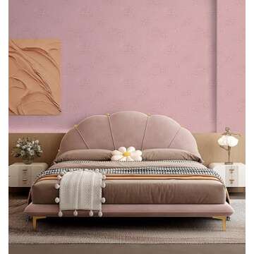 Anmon Pink Contact Paper Embossed Wallpaper Peel and Stick, Modern Self Adhesive Pink Wallpaper 17.7''x118'', Removable Renter Friendly Textured Wall Paper for Wall,Cabinets, Drawers Home Deco