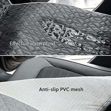 Durable Waterproof Dog Car Seat Cover - Lesure