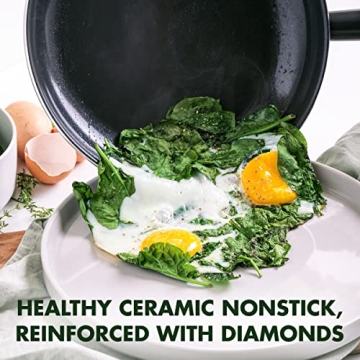 GreenPan Hudson Nonstick Cookware Set for Healthy Cooking